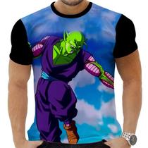 Camiseta Camisa Personalizada Anime Clássico Dragon Ball Piccolo 06