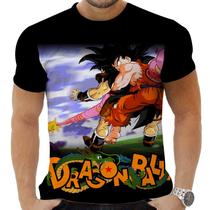 Camiseta Camisa Personalizada Anime Clássico Dragon Ball Piccolo 10_x000D_