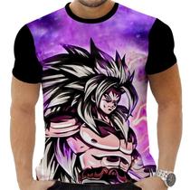 Camiseta Camisa Personalizada Anime Clássico Dragon Ball Super Yamoshi 05