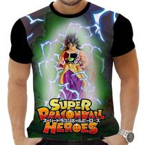 Camiseta Camisa Personalizada Anime Clássico Dragon Ball Super Yamoshi 10_x000D_