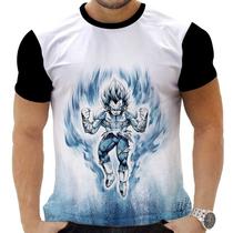 Camiseta Camisa Personalizada Anime Clássico Dragon Ball Vegeta 12