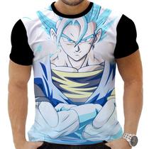 Camiseta Camisa Personalizada Anime Clássico Dragon Ball Vegetto 01