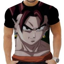 Camiseta Camisa Personalizada Anime Clássico Dragon Ball Vegetto 04