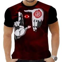 Camiseta Camisa Personalizada Anime Clássico Hellsing Vampiro 01 Camiseta Camisa Personalizada Anime Clássico Hellsing Vampiro 01