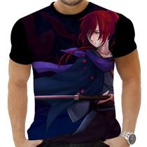 Camiseta Camisa Personalizada Anime Clássico Kenshin Samurai X 11 Camiseta Camisa Personalizada Anime Clássico Kenshin Samurai X 11