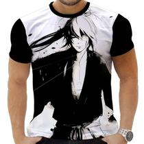 Camiseta Camisa Personalizada Anime Clássico Kenshin Samurai X 14 Camiseta Camisa Personalizada Anime Clássico Kenshin Samurai X 14