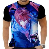 Camiseta Camisa Personalizada Anime Clássico Kenshin Samurai X 4 Camiseta Camisa Personalizada Anime Clássico Kenshin Samurai X 4