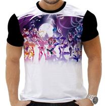 Camiseta Camisa Personalizada Anime Clássico Mágico Sailor Moon 05
