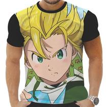 Camiseta Camisa Personalizada Anime Clássico Sete Pecados Capitais 05