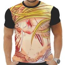 Camiseta Camisa Personalizada Anime Clássico Sete Pecados Capitais 08