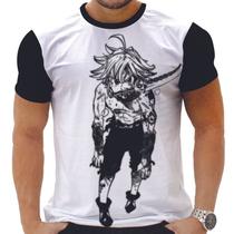 Camiseta Camisa Personalizada Anime Clássico Sete Pecados Capitais 11_x000D_