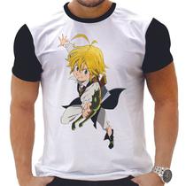 Camiseta Camisa Personalizada Anime Clássico Sete Pecados Capitais 13_x000D_