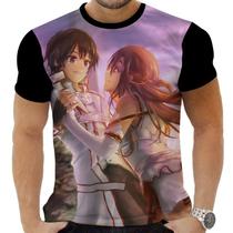 Camiseta Camisa Personalizada Anime Clássico Sword Art Online 11_x000D_