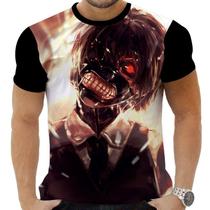 Camiseta Camisa Personalizada Anime Clássico Tokyo Ghoul 03_x000D_