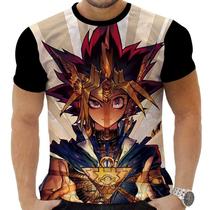 Camiseta Camisa Personalizada Anime Clássico Yugi-Oh 01_x000D_