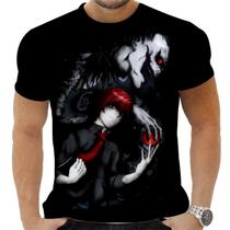 Camiseta Camisa Personalizada Anime Death Note Ryuk Yagami L 03