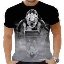 Camiseta Camisa Personalizada Anime Death Note Ryuk Yagami L 10
