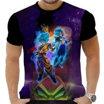 Camiseta Camisa Personalizada Anime Dragon Ball Broly 03