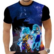 Camiseta Camisa Personalizada Anime Dragon Ball Broly 04 Camiseta Camisa Personalizada Anime Dragon Ball Broly 04