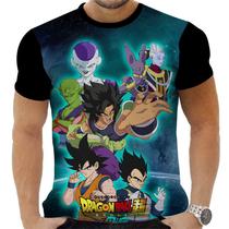 Camiseta Camisa Personalizada Anime Dragon Ball Broly 05