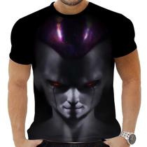 Camiseta Camisa Personalizada Anime Dragon Ball Freeza 01