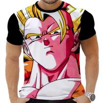 Camiseta Camisa Personalizada Anime Dragon Ball Gogeta 01