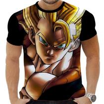 Camiseta Camisa Personalizada Anime Dragon Ball Gogeta 02