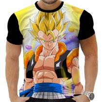 Camiseta Camisa Personalizada Anime Dragon Ball Gogeta 03