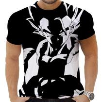 Camiseta Camisa Personalizada Anime Dragon Ball Gogeta 04 Camiseta Camisa Personalizada Anime Dragon Ball Gogeta 04