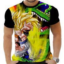 Camiseta Camisa Personalizada Anime Dragon Ball Gogeta 05