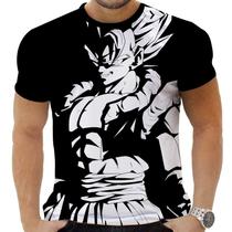 Camiseta Camisa Personalizada Anime Dragon Ball Gogeta 06