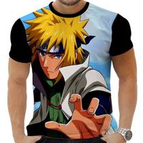 Camiseta Camisa Personalizada Anime Naruto Minato Hd 03