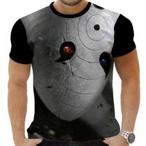 Camiseta Camisa Personalizada Anime Naruto Obito Uchiha 01 Camiseta Camisa Personalizada Anime Naruto Obito Uchiha 01