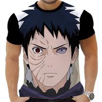 Camiseta Camisa Personalizada Anime Naruto Obito Uchiha 04 Camiseta Camisa Personalizada Anime Naruto Obito Uchiha 04