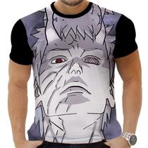 Camiseta Camisa Personalizada Anime Naruto Obito Uchiha 05 Camiseta Camisa Personalizada Anime Naruto Obito Uchiha 05