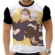 Camiseta Camisa Personalizada Anime Naruto Obito Uchiha 06_x000D_