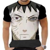 Camiseta Camisa Personalizada Anime Naruto Obito Uchiha 07_x000D_
