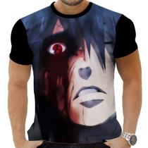 Camiseta Camisa Personalizada Anime Naruto Obito Uchiha 09_x000D_