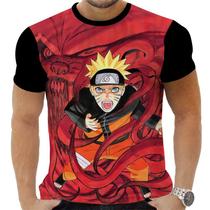 Camiseta Camisa Personalizada Anime Naruto Uzumaki 05