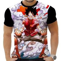 Camiseta Camisa Personalizada Anime One Piece Pirata Navio Mar 05_x000D_