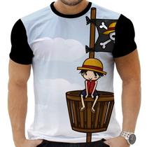 Camiseta Camisa Personalizada Anime One Piece Pirata Navio Mar 20 Camiseta Camisa Personalizada Anime One Piece Pirata Navio Mar 20