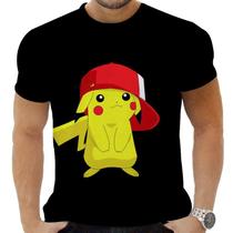 Camiseta Camisa Personalizada Anime Pokemon 03_x000D_ - Zahir Store