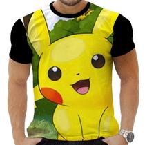 Camiseta Camisa Personalizada Anime Pokemon 06_x000D_