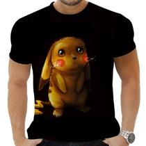 Camiseta Camisa Personalizada Anime Pokemon 09_x000D_