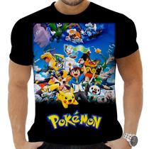 Camiseta Camisa Personalizada Anime Pokemon 11_x000D_ - Zahir Store