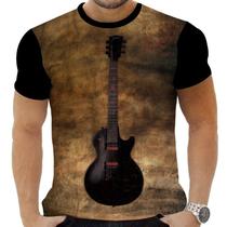 Camiseta Camisa Personalizada Baixo Guitarra 6_x000D_