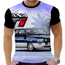 Camiseta Camisa Personalizada Carro Clássico Santana 5_x000D_