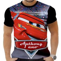 Camiseta Camisa Personalizada Desenho Carros 1_x000D_