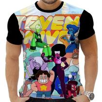 Camiseta Camisa Personalizada Desenho Steven Universo 1_x000D_