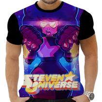 Camiseta Camisa Personalizada Desenho Steven Universo 15_x000D_